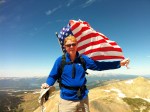 Tom at the top of Mt. Sherman