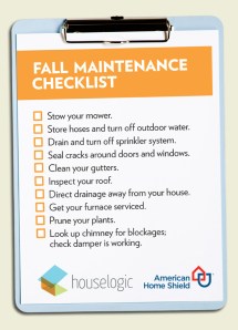 Fall Maintenance Checklist
